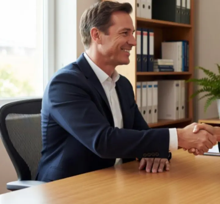 Client speaking with a professional lifestyle support advisor