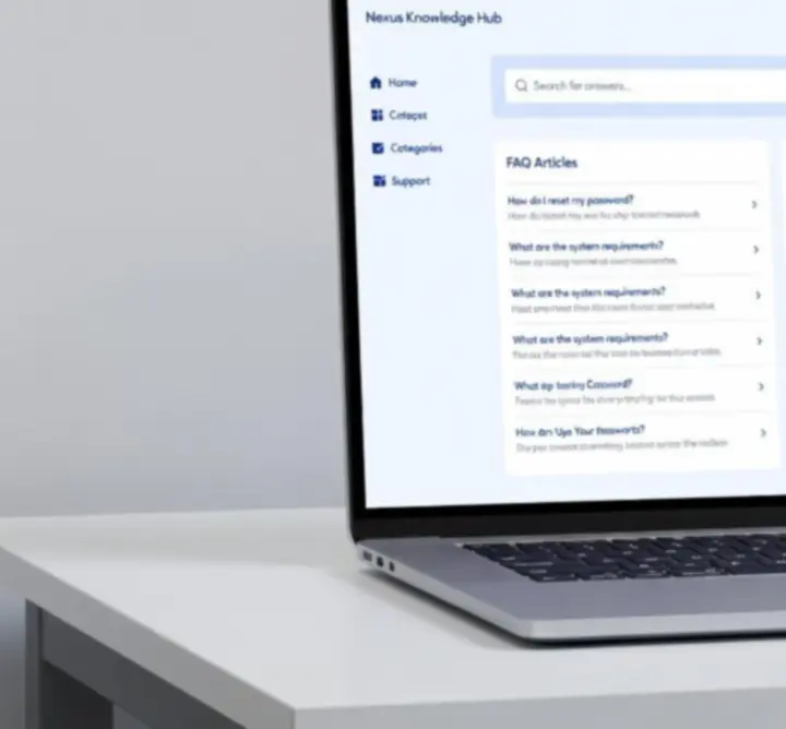 Digital knowledge base portal interface
