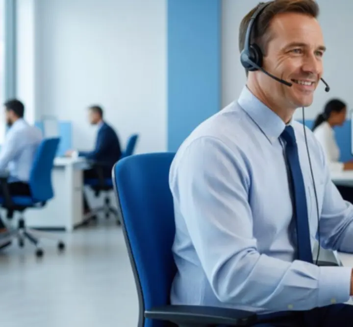 Customer support specialist ready to assist online